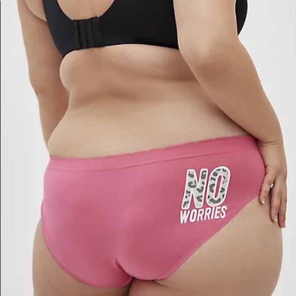 NEW torrid hipster “no worries” skull panties w/camo - Picture 3 of 7